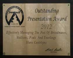 presentation award